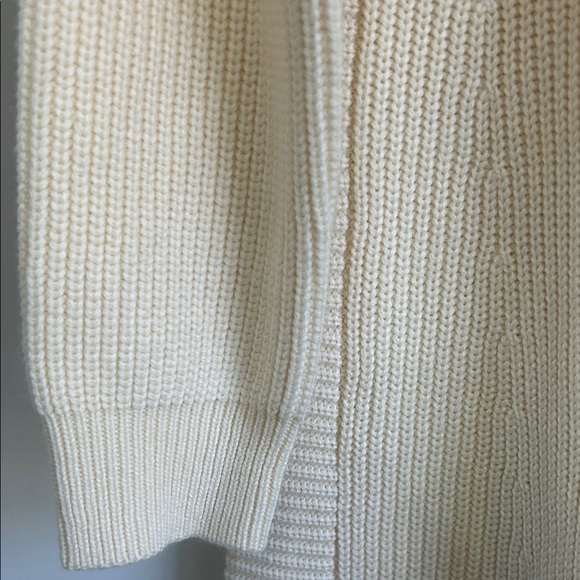 Pomander Place Cream Ainsley Long Sleeve Knit Dress, Size M - Picture 9 of 11